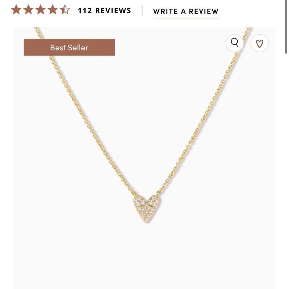 Uncommon James Full Heart Necklace